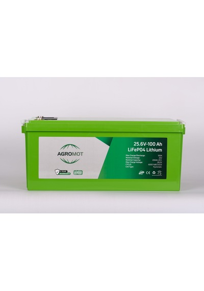 Lityum Lifepo4 Akü 25.6v-100ah