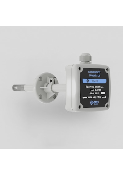 Ems Kontrol - Kanal Tipi Karbondioksit Transmitteri 0-10 V / 0-10.000 ppm