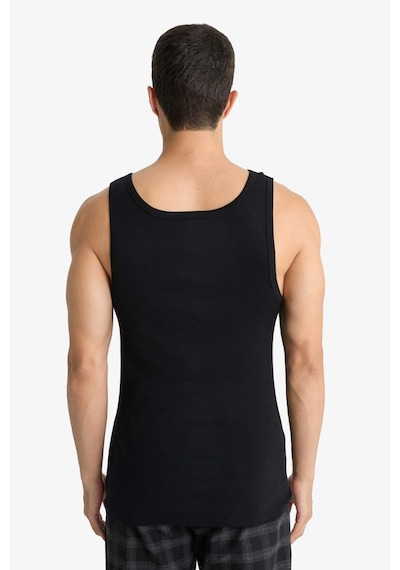 Defacto Slim Fit Dar Kesim Ribana 2li Atlet Y9056az25wnbk27 Siyah