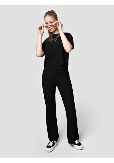 LOFT Regular Fit Kadın Eşofman Altı Lf2032437 Q1.v1 Siyah