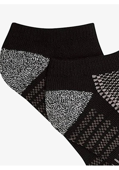 Columbia C1184 Athletic Fashion No-show With Pique Footbed 6'lı Kadın Çorap Siyah