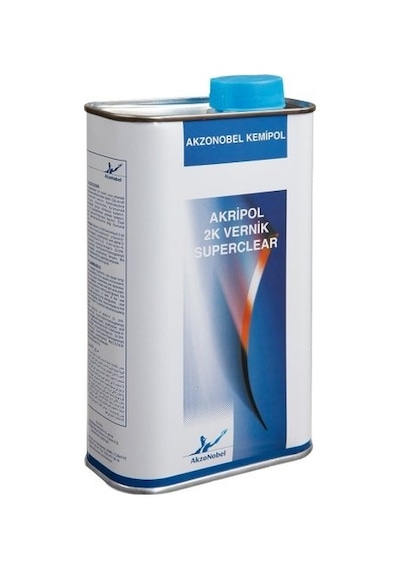 Akzonobel Akripol 2k Akrilik Superclear Vernik 1/1 1 Litre