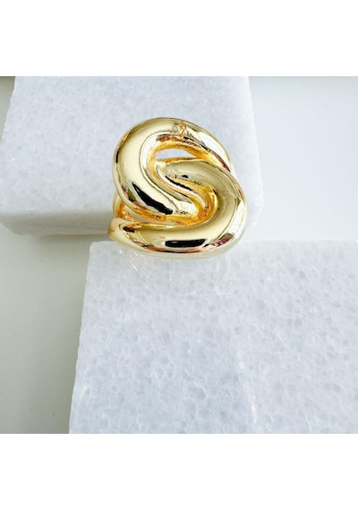 Seren Yüzük Ayarlanabilirdir Gold