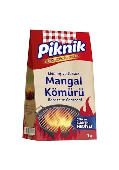 Piknik Mangal Kömürü 1 Kg 1957