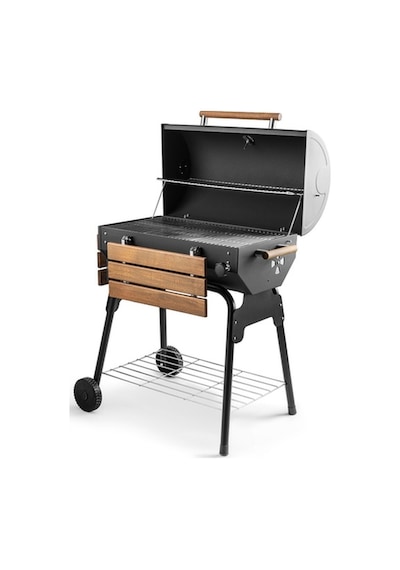 Grillord 75 Kömürlü Barbekü 2 Adet Döküm Izgaralı + Hediye Seti Önlük + Kılıf