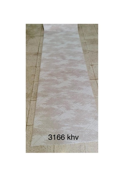 Nesrin Modern Kahve Vizon Mermer Desenli Kaymaz Jel Tabann Krem