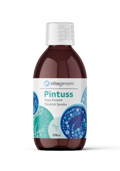 Vitagenom Pintuss Koyu Kıvamlı Bitkisel Şurup 150 ML