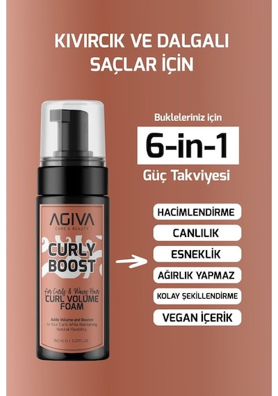 Curly Boost Bukle Belirginleştirici Köpük-150ml
