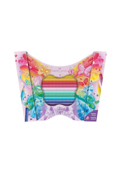 Faber Castell Sparkle Boya Kalem Kelebek Seti 20li Çok Renkli