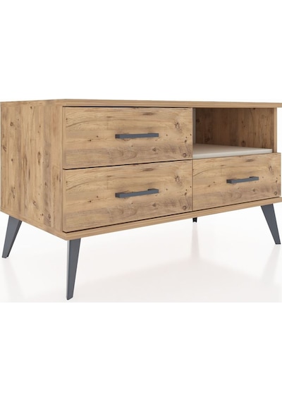 Hyperion Şifonyer Tek Raflı 3 Çekmeceli 88x44x48 Çam-aytaşı/çam Aytaşı/çam Hyperion Şifonyer Tek Raflı 3 Çekmeceli 88x44x48 Çam-aytaşı/çam Aytaşı/çam