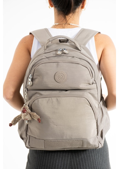 Özer-3005 Sanmorris Suya Dayanıklı Krnkıl Kumaş Unisex Sırt Çantası K Haki