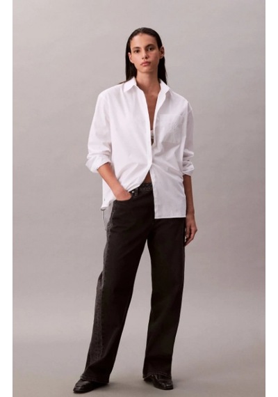 Calvin Klein Kadın Beyaz Gömlek