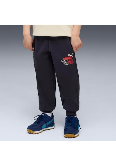 Puma Little Runners Çocuk Siyah Eşofman Altı Siyah
