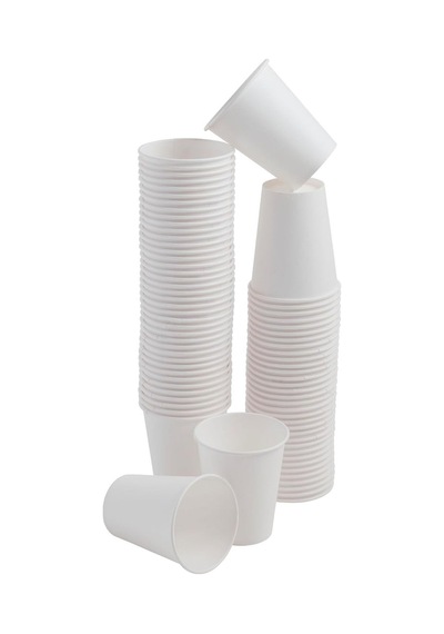 Cuptoyou 75 Adet Tek Kullanımlık Karton Bardak 8 Oz 250 Ml, Beyaz Sıcak Bardaklar, Kağıt Meyve Suyu Sku: Zeus8690010540294 Diğer