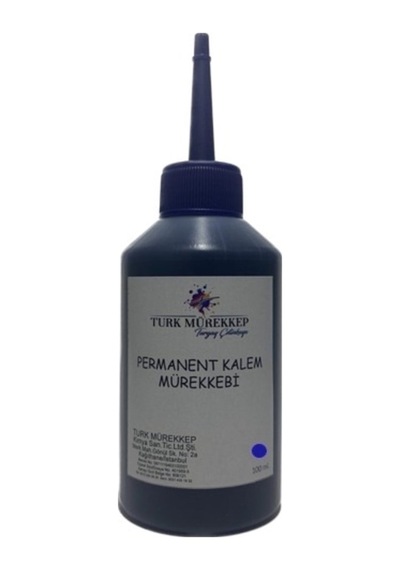 Permanent Kalem Mürekkebi Mavi 100 Ml.