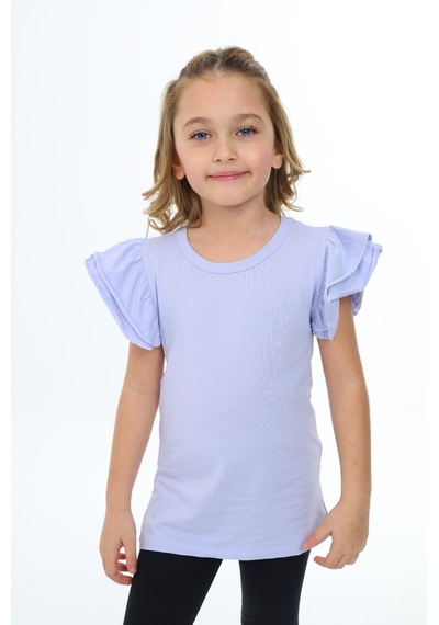 Toontoy Kids Toontoy Kız Çocuk Tişört Mavi