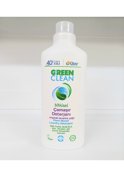 Green Clean Bitkisel Lavanta Yağlı Çamaşır Deterjanı 1000 Ml Diğer