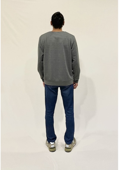 Erkek Bisiklet Yaka Rahat Kalıp 3 İplik Kalın Californıa Baskılı Sweatshirt Spr24sw32 Antrasit Erkek Bisiklet Yaka Rahat Kalıp 3 İplik Kalın Californıa Baskılı Sweatshirt Spr24sw32 Antrasit