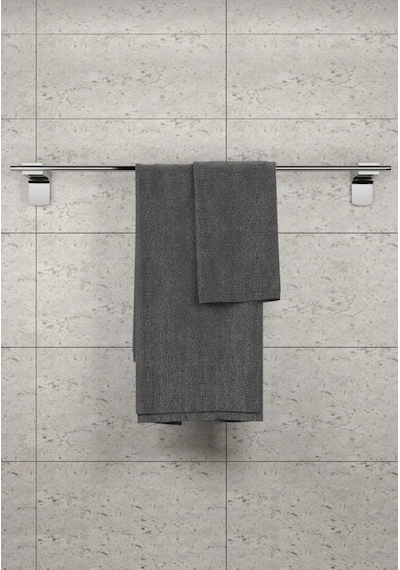 Krom Lux 4 Lü Banyo Seti Wc Kağıtlık,diş Fırçalık,sabunluk Gümüş