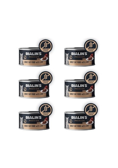 6'lı Yetişkin Kedi Maması - Kuzulu 100 Gram