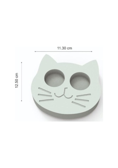 Kedi Yüzü Mumluk - Tealight Mum