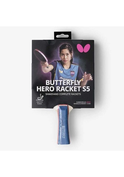 Butterfly Hero Racket S5 Masa Tenisi Raketi 6251750002