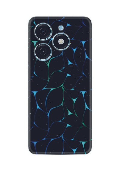 Tecno Spark 20 Spark 20c Kılıf Silikon Desen Özel Seri Naif Çizgiler 1680