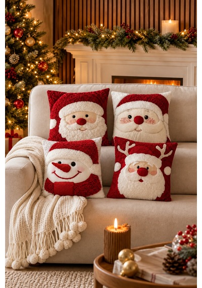 4'lü Yılbaşı Noel Babalar Dekoratif Kırlent Kılıfı Set Noel Baba & Kardan Adam Christmas Baskılı Dekoratif Kırlent 2027 Yılbaşı Dekorasyon Hediye 4lü Set Çift Taraf Baskı Noel Babalar - 800006344 Noel Babalar 4'lü Yılbaşı Noel Babalar Dekoratif Kırlent Kılıfı Set Noel Baba & Kardan Adam Christmas Baskılı Dekoratif Kırlent 2027 Yılbaşı Dekorasyon Hediye 4lü Set Çift Taraf Baskı Noel Babalar - 800006344 Noel Babalar