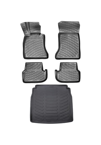 Rizline Bmw 5 Serisi F10 2013 Sonrası 3D Paspas Ve Bagaj Havuzu S