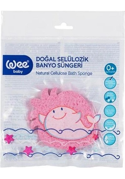 Wee Baby Doğal Selülozik Banyo Süngeri 915 - Balık