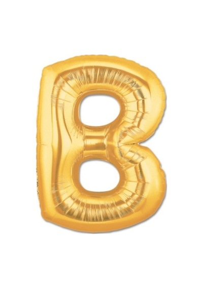 Altın Sarısı O Harf Balon 1 M