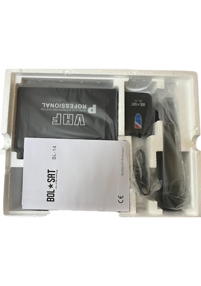 Bolsat Bl-14 1 El 1 Yaka Vhf Kablosuz Mikrofon Takımı