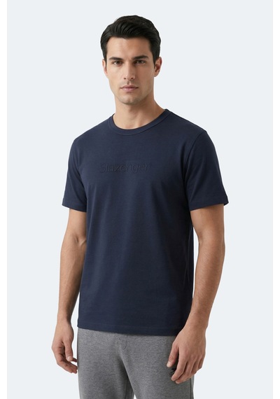 Slazenger Zuranıs Erkek Lacivert Tişört