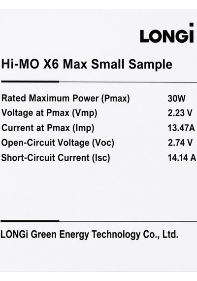 Longi Hi-mo X6 30w Güneş Paneli 43x40cm Taşınabilir Enerji Çözümü