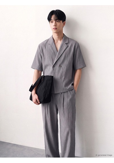 Lcw Vision Gri Loose Fit Erkek Gömlek