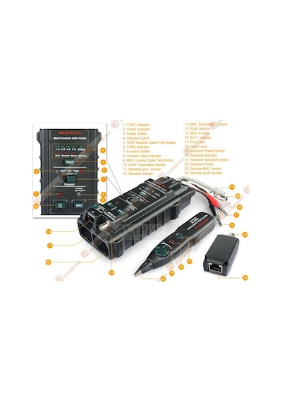 Mastech Ms6813 Multi Fonksiyon Kablo Bulucu İzleyici Tracker