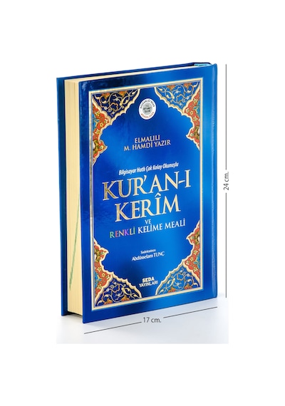 Kuranı Kerim Ve Renkli Kelime Meali - Orta Boy - Seda Yayınevi -