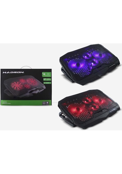 Hadron HD2008 4 Fanlı 9" - 17" Notebook Soğutucu