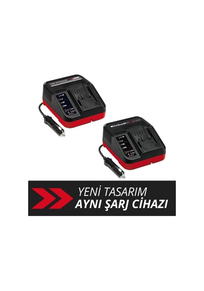 Şarj Cihazı Power X-car Charger 3a Power X-change Li-ıon, 18 V, 12 V Soket, Sürekli Akü Takibi Ve Akıllı