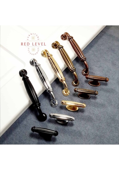 Kardelen Altın 128 Mm Metal Kulp Modelleri Zamak Dolap Çekmece Mobilya Mutfak Kulbu Altın