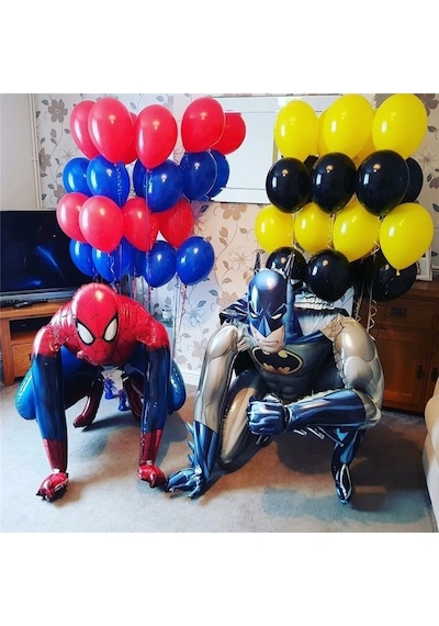 Batman Folyo Balon Adet Fiyatıdır - Gri