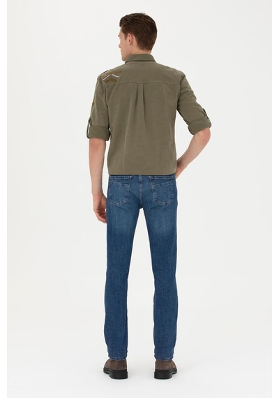 U.S. Polo Assn. Erkek İndigo Jean Pantolon 1684865