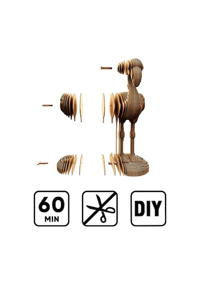 Cartonic 3d Puzzle - Flamıngo
