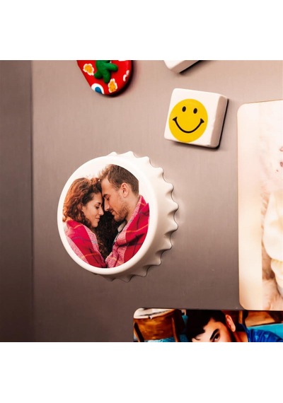 Fotoğraf Baskılı Kişiye Özel Kapak Görünümlü Magnet Açacak 2913