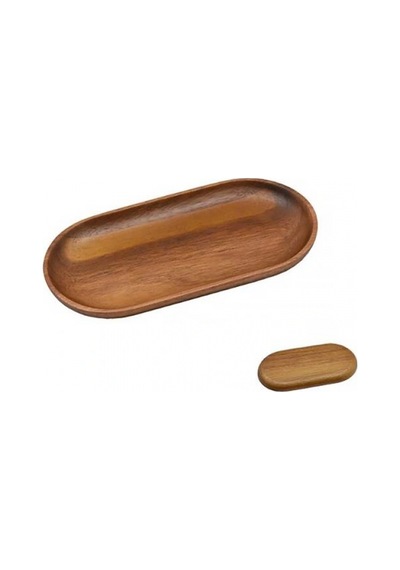 Mien Men 7b109 Akasya Ahşap Sunumluk 23.4x11.9x1.5 Cm Kahverengi