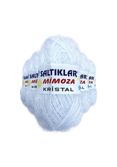 5 Adet Mimoza Kristal Işıltılı Şal Patik Yelek İpi OPTİK