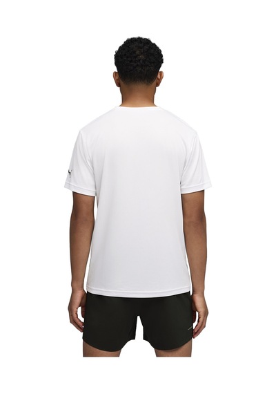 Puma Run Club Graphic Erkek Beyaz Koşu T-shirt 52844702