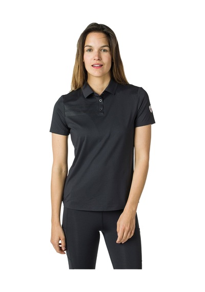 Rossıgnol Rossignol Skpr Tech Polo Kadın Siyah Polo Tişört 199 Siyah