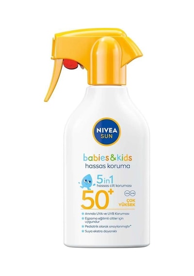 Nivea Sun Bebek Ve Çocuk 250 Ml 50 Faktör Güneş Spreyi