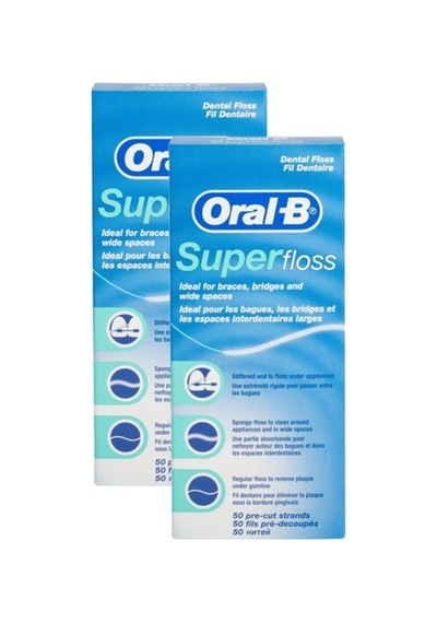 Diş İpi Super Floss 2 X 50 Adet